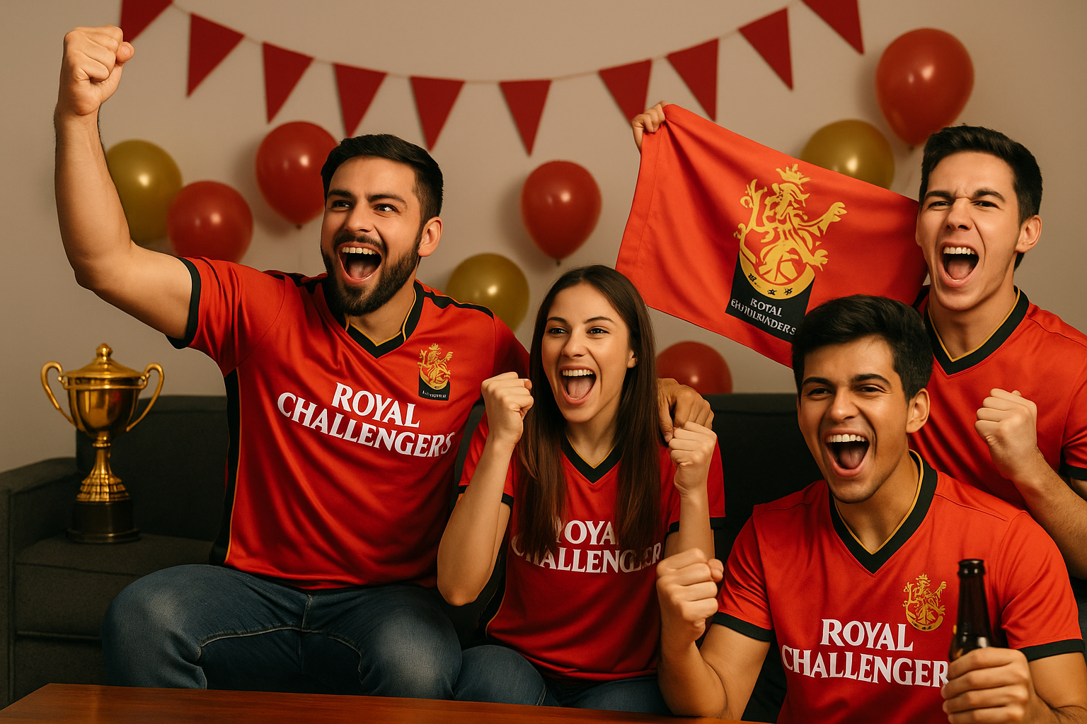 RCB Win Party – Time to Paint the Town Red!